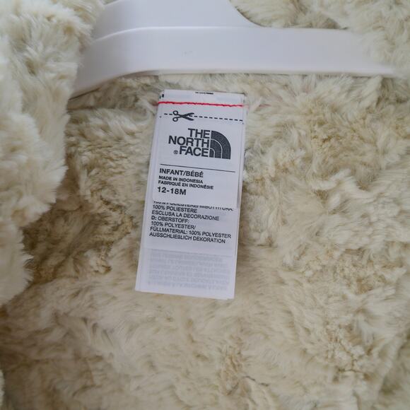 NEW THE NORTH FACE Girl's 12-18 months Reversible Mossbud Swirl Blue Sparkle - Picture 11 of 13